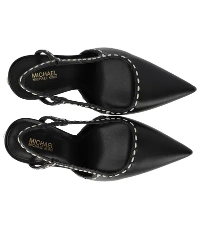 Michael Kors Alora Black Slingback Pump