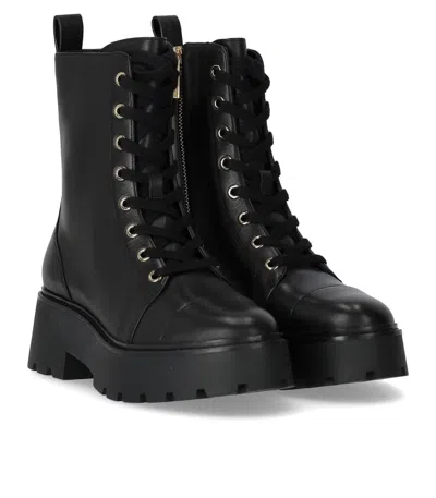 Michael Kors Blake Black Combat Boot