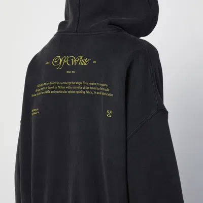 Off-white Men Blurred Bacchus Cotton Hoodie
