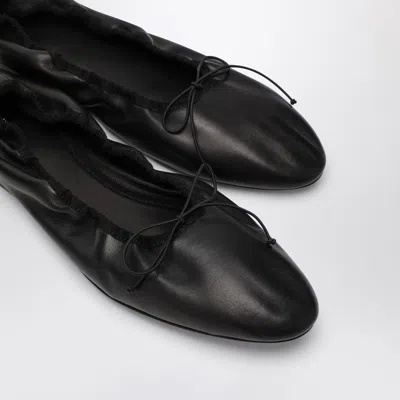 The Row Awar Leather Ballet Flats