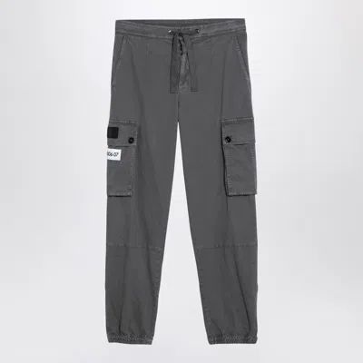 Dolce & Gabbana Dolce&gabbana Light Grey Cargo Trousers In Blue