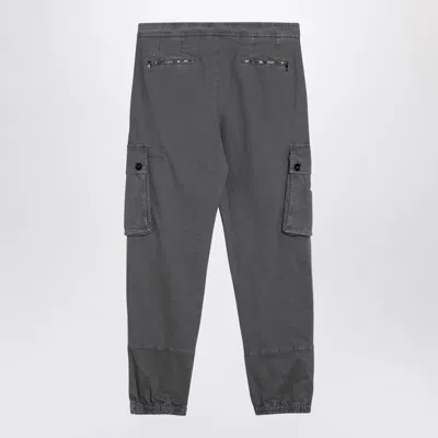 Dolce & Gabbana Dolce&gabbana Light Grey Cargo Trousers In Blue