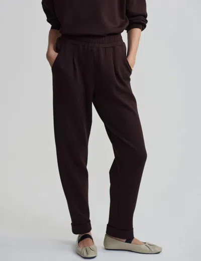 Varley The Rolled Cuff Pants In Brown