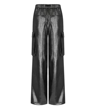 White Sand Grey Metal Kargo Pants