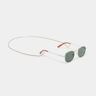 Le Specs Snake Neck Chain In Gold