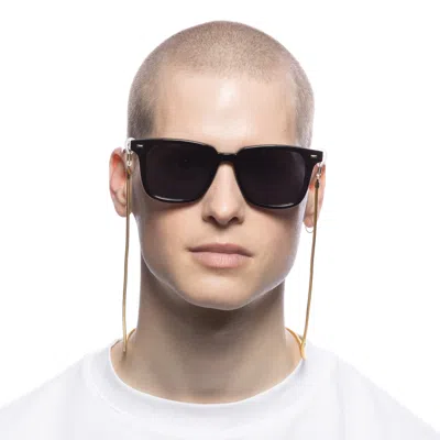 Le Specs Snake Neck Chain In Gold