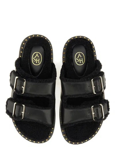 Ash Utah Bis Sandals In Black