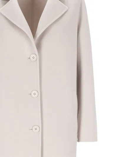 Purotatto Single-breasted Coat In Beige