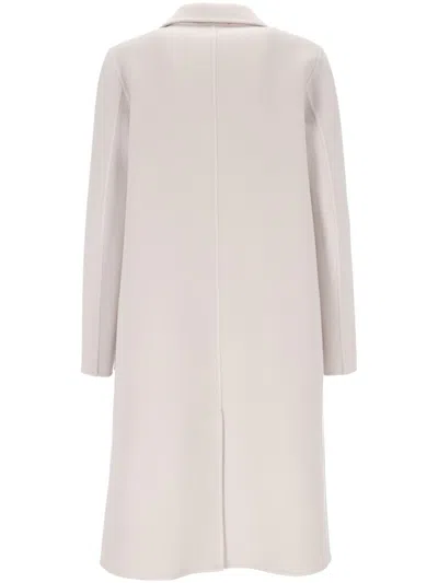 Purotatto Single-breasted Coat In Beige