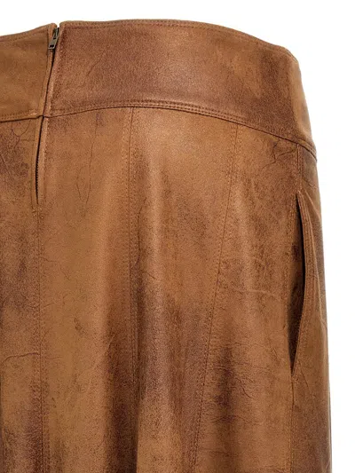 Isabel Marant Genevi Skirts In Brown