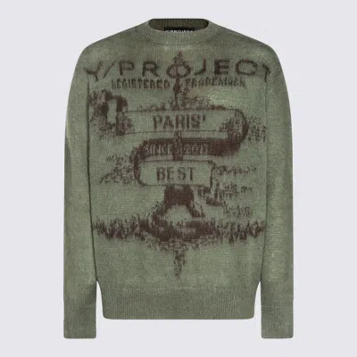 Y/PROJECT Y/PROJECT DARK GREEN KNITWEAR 