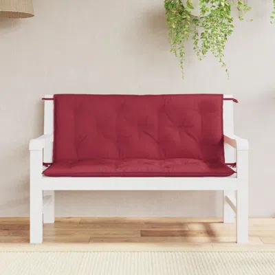 Vidaxl Cushion For Swing Chair Wine Red 47.2" Fabric, 315013