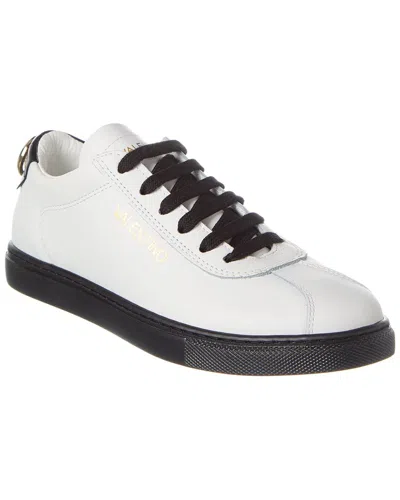 VALENTINO BY MARIO VALENTINO SANDY LEATHER SNEAKER 