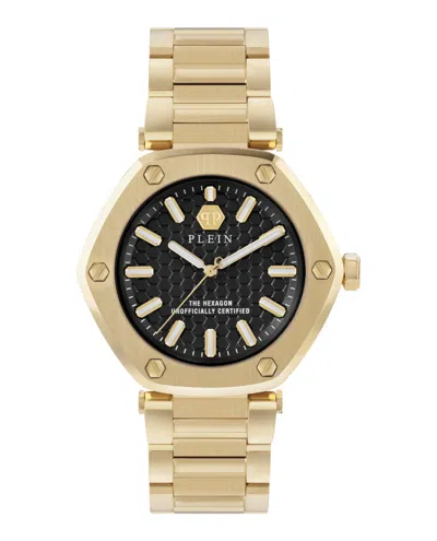Philipp Plein The Hexagon Bracelet Watch In Gold