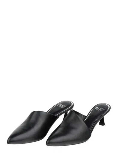 Paige Women's Paloma Mule In Black In Black