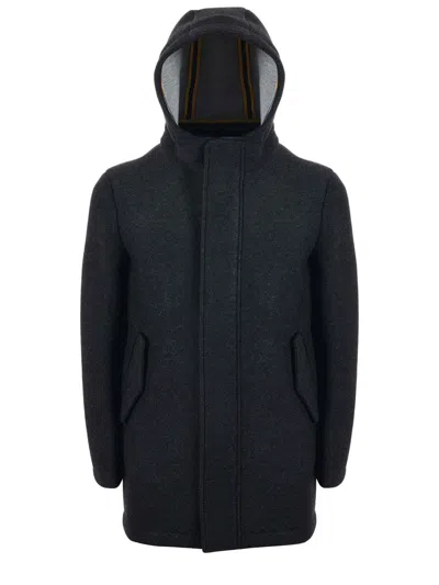 Manuel Ritz Jacket In Grey