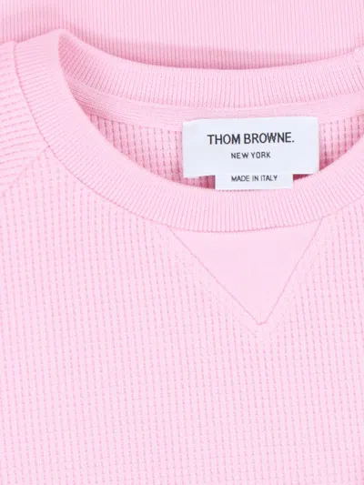Thom Browne 4-bar" Logo T-shirt - Pink In Pink