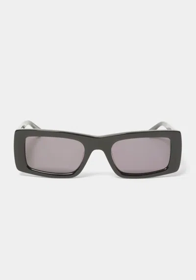 Bebe Rectangular Sunglasses In Jet