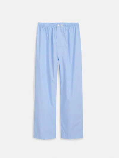 Alex Mill Schostal X  Solid Long Sleeve Pajama Set In Sky Blue