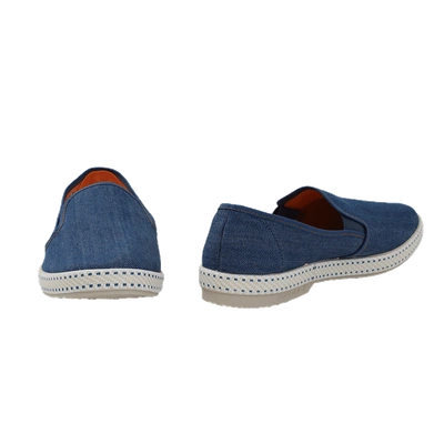 Shop Rivieras Classic 20 Loafers In Bluejean