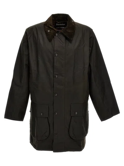 Barbour 'utility' Jacket Featuring Corduroy Collar