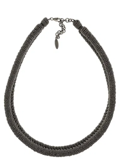 Shop Brunello Cucinelli Necklace In Jewellery