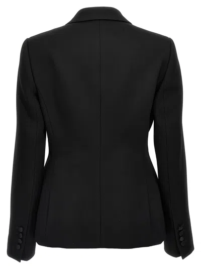 Dolce & Gabbana Tuxedo Blazer With Peak Lapel And Structured Shoulders