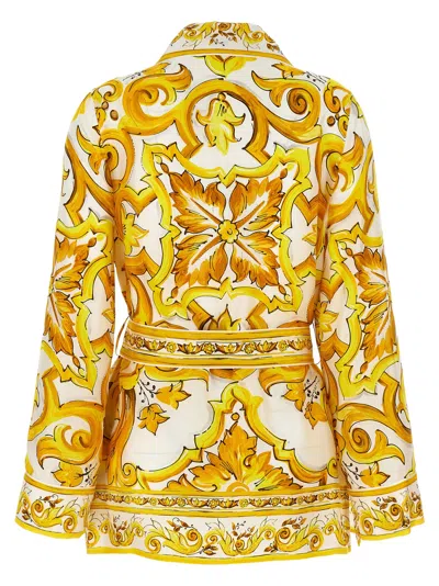 Shop Dolce & Gabbana 'maiolica' Shirt