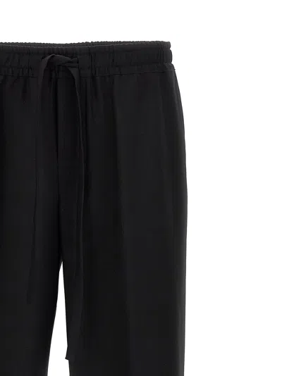 Dolce & Gabbana Elastic Waistband Cuffed Hem Trousers