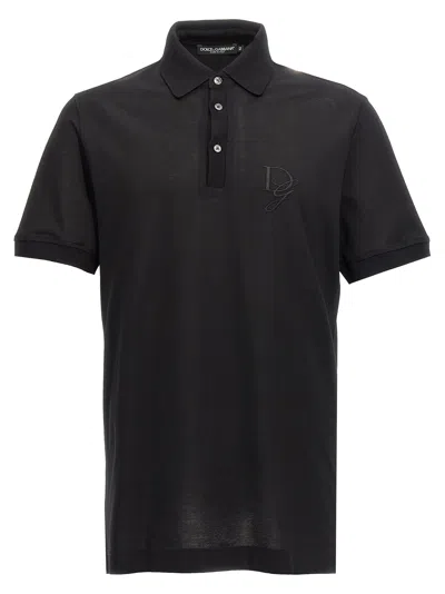 Dolce & Gabbana Chest Embroidered-logo Polo T-shirt