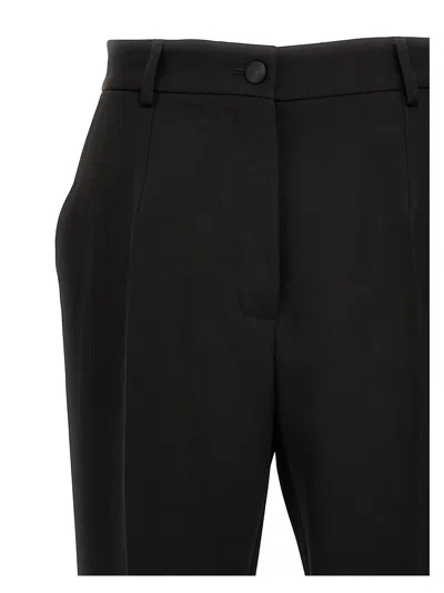 Dolce & Gabbana Elegant High Waist Tapered Wool Pants