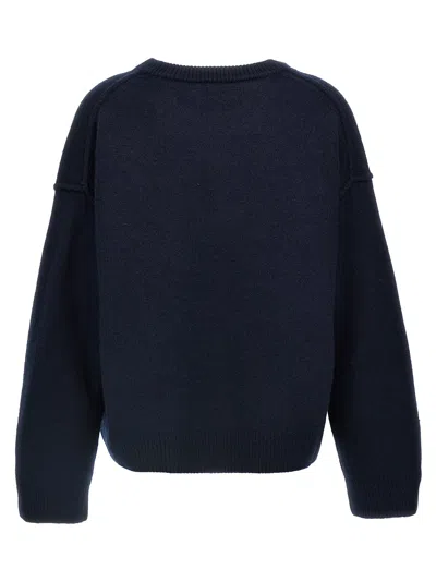 Shop Ganni 'boiled Wool' Sweater