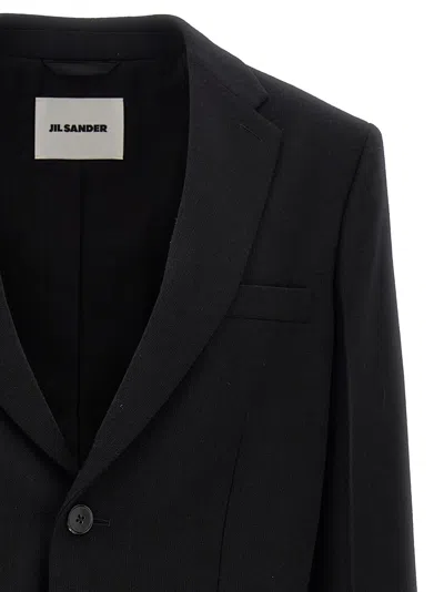 Jil Sander Single-breasted Blazer With Notch Lapel