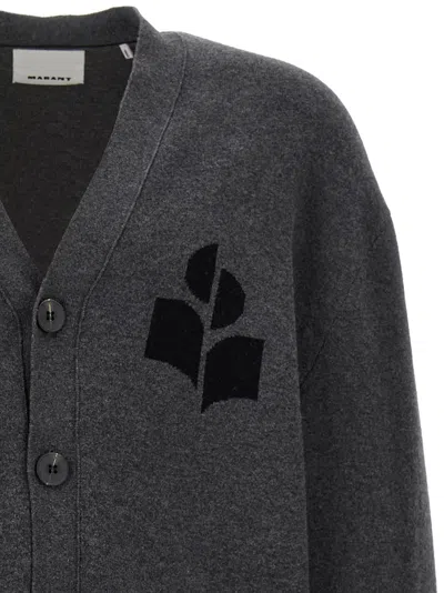 Isabel Marant Logo-intarsia Cardigan