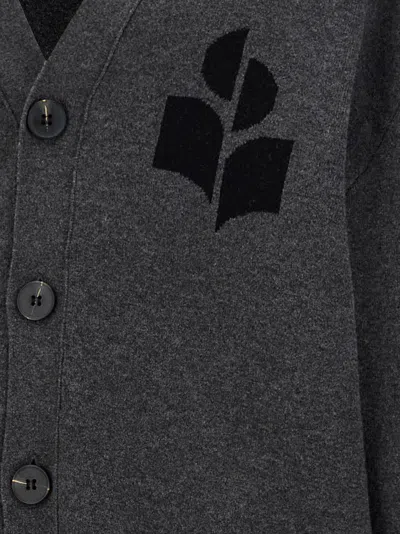 Isabel Marant Logo-intarsia Cardigan