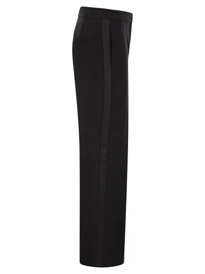 Max Mara Tailored Slim Fit Trousers Pockets Belt Loops