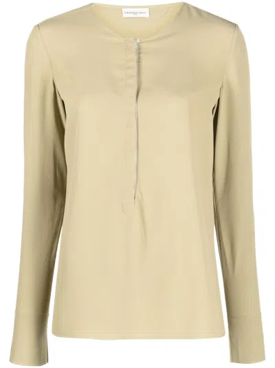 Veronique Leroy Véronique Leroy Silk-crepe Tunisian Top
