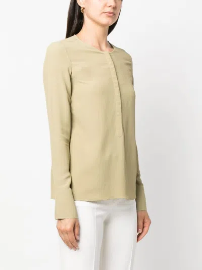 Shop Veronique Leroy Véronique Leroy Silk Cracks Tunisian Top