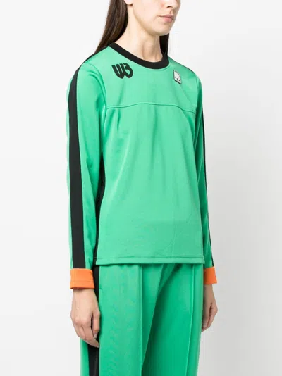 Wales Bonner Logo-patch Organic-cotton Sweatshirt