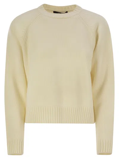 Shop Weekend Max Mara Maglia Gabbia Latte