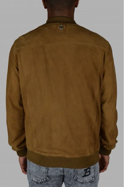 Billionaire Men Bomber Jacket In Brown