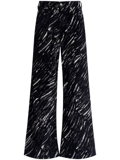 Shop Marni Trousers In Black