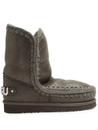 Shop Mou Boots In Green