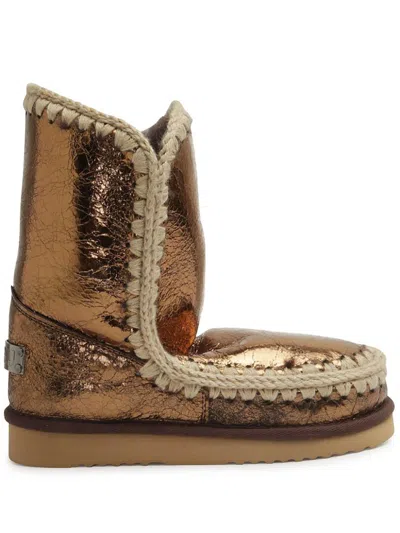 Shop Mou Boots In Brown