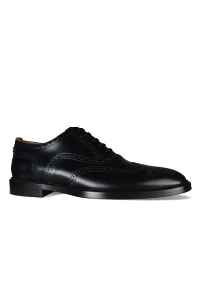Burberry Men Derbies Oxford Brogue In Black