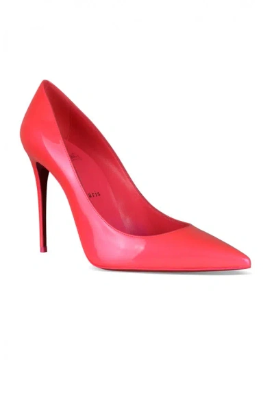 Christian Louboutin Kate Pumps In Patent Leather In Pink