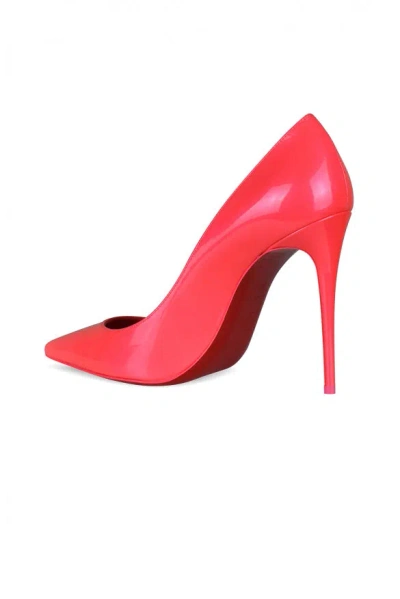 Christian Louboutin Kate Pumps In Patent Leather In Pink