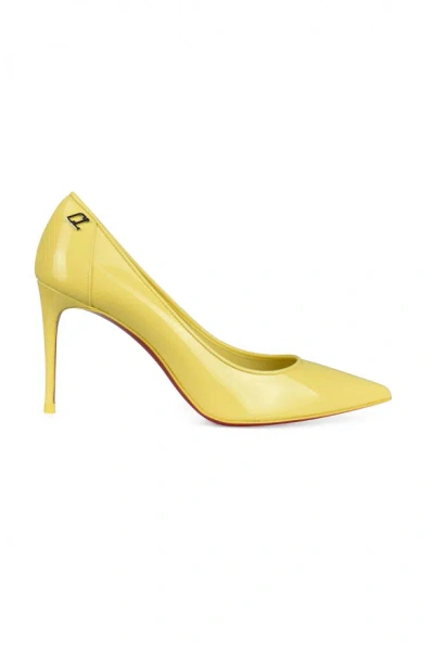 Christian Louboutin Sporty Kate Pointed Toe Pumps In Yellow