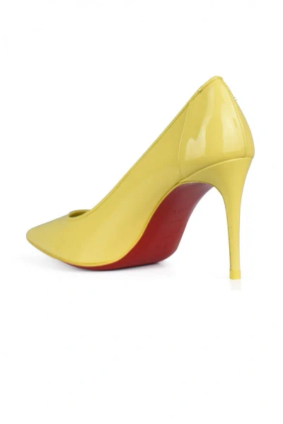 Christian Louboutin Sporty Kate Pointed Toe Pumps In Yellow