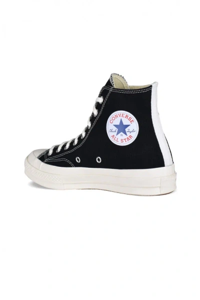 Comme Des Garçons Comme Des Garcons Chuck Taylor High Top Sneakers In Black